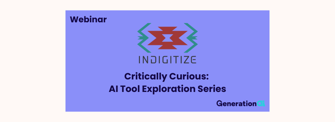 Indigitize Critically Curious Banner